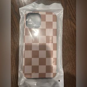 Checkered iPhone 12 pro max case